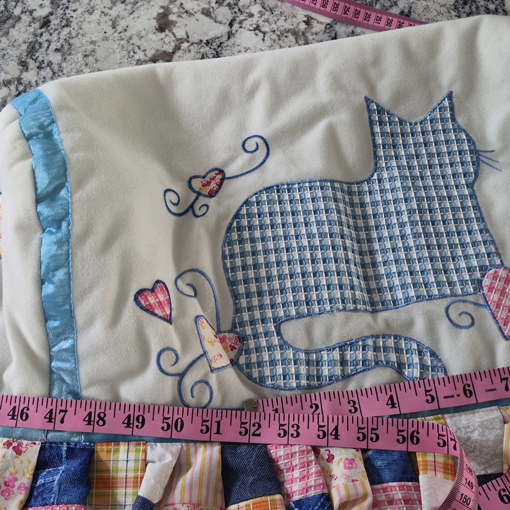 Sewing Machine Cover Patchwork Cat Design - Picture 9 of 9